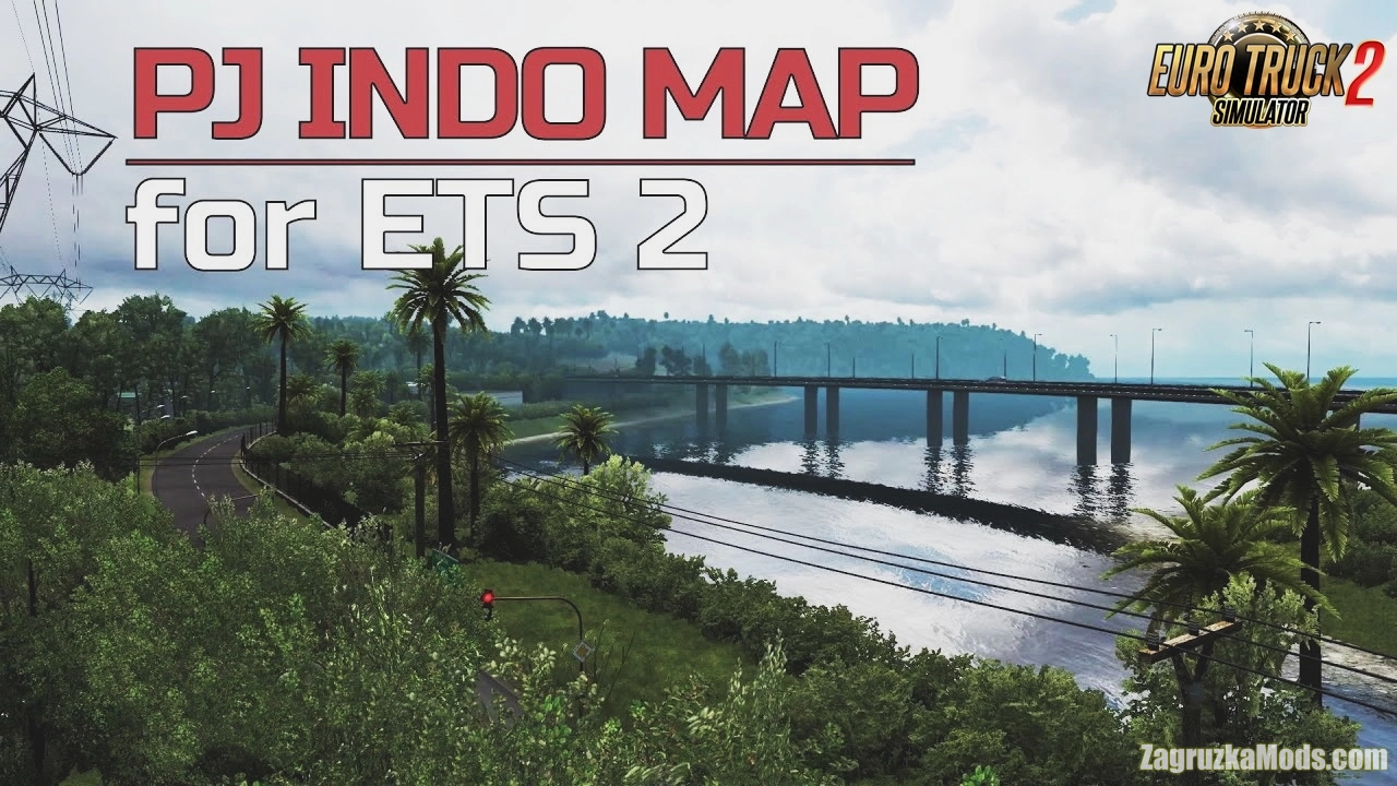 PJ Indo Map v2.7.2 (1.44.x) for ETS2