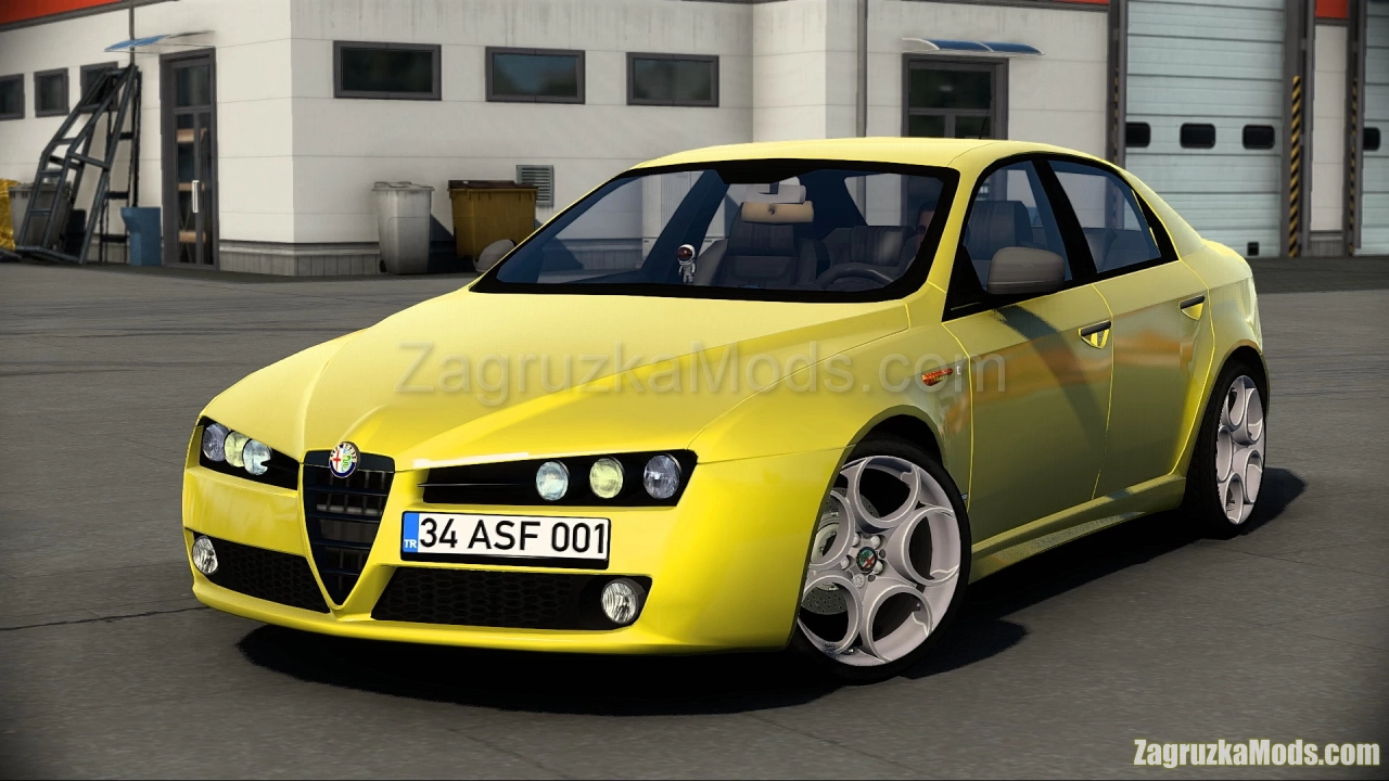 Alfa Romeo 159 + Interior v2.0 (1.44.x) for ATS and ETS2