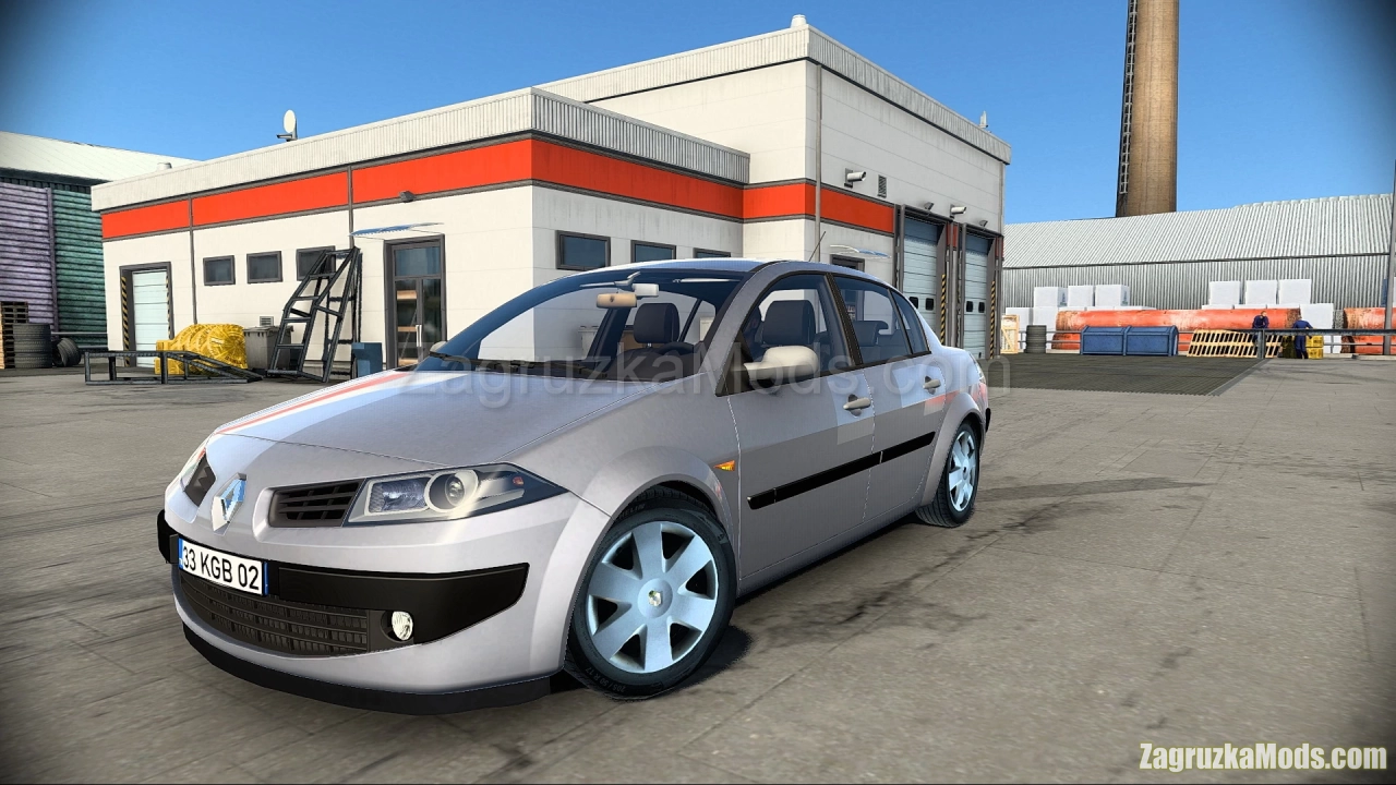 Renault Megane 2 + Interior v2.2 (1.46.x) for ATS and ETS2