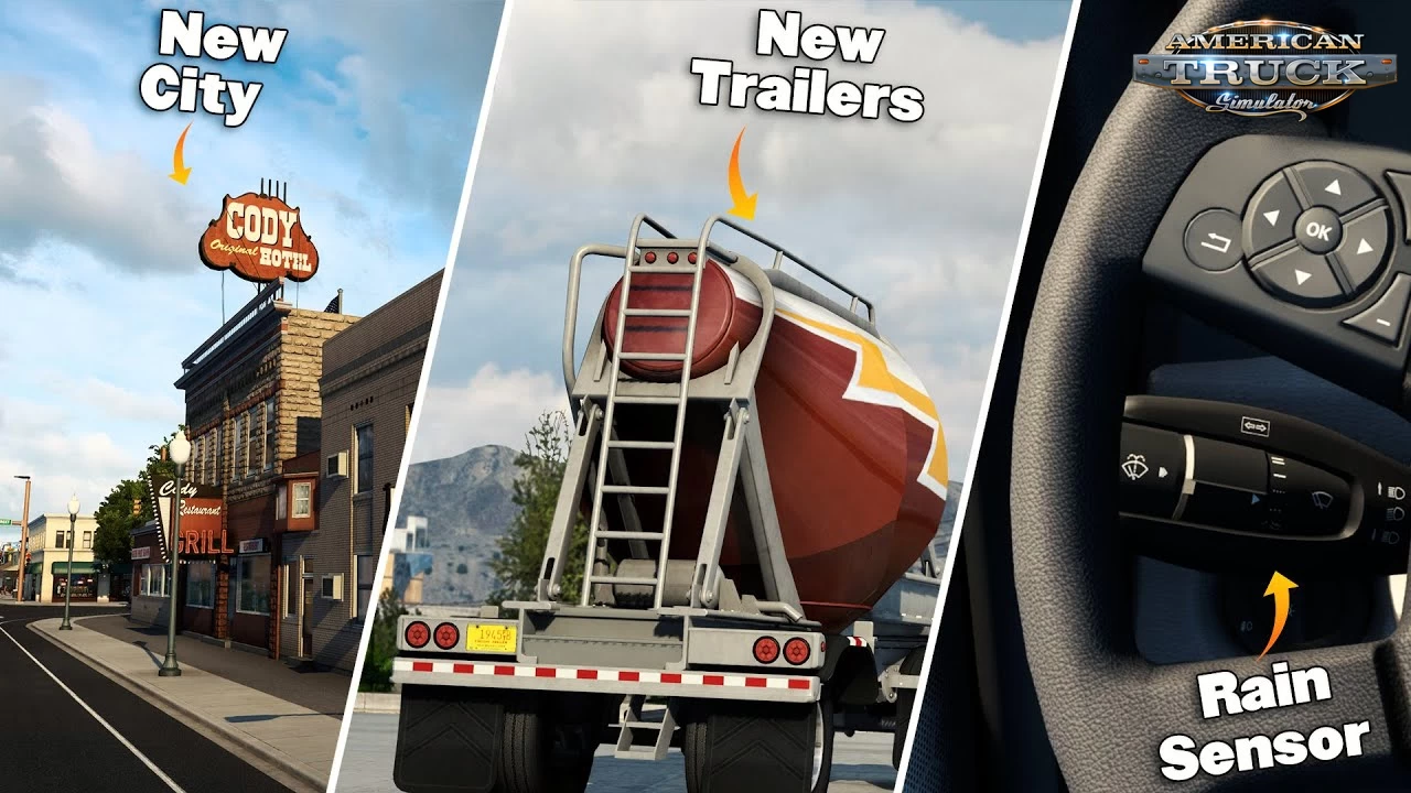 American Truck Simulator: Update 1.45 released for ATS