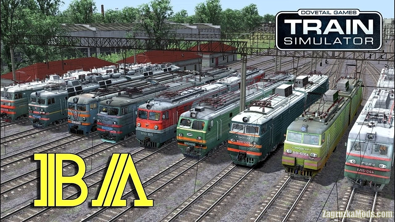 Pack of Electric Locomotives VL (ВЛ) v1.0 for TS2021