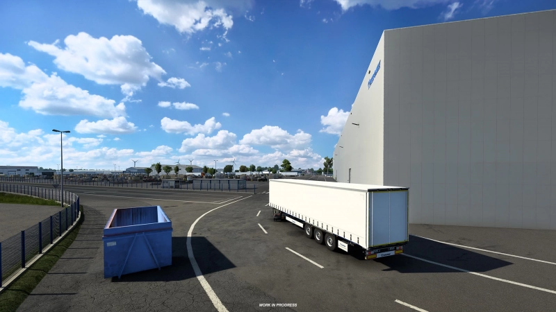 Krone Trailers Pack DLC Update 1.45 for ETS2