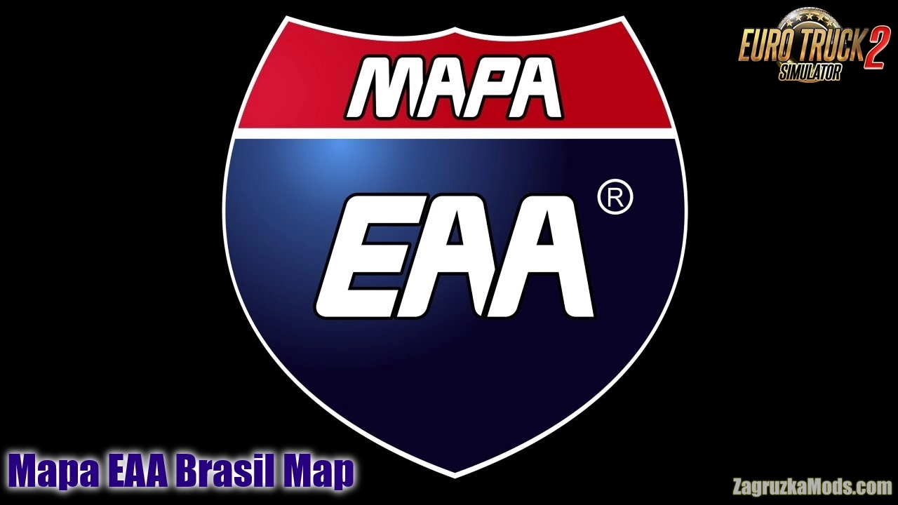 Mapa EAA Brasil Map v6.8 (1.52.x) for ETS2