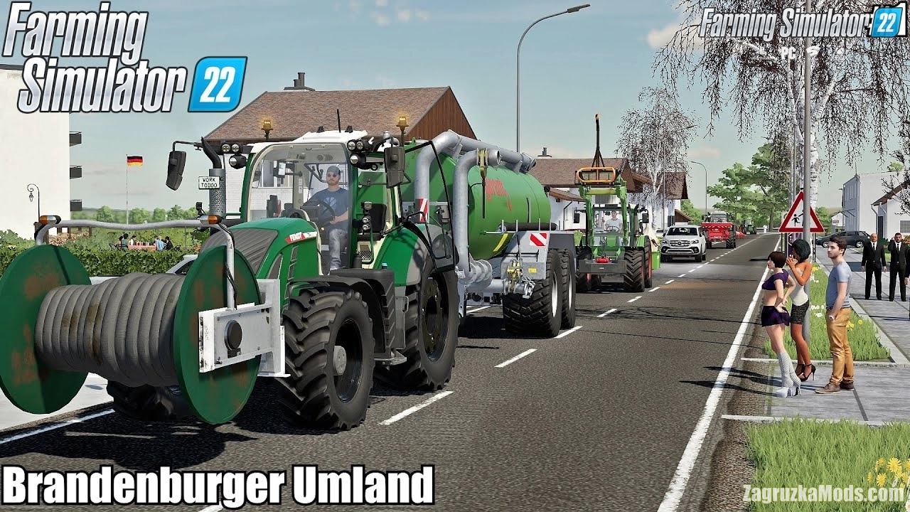 Brandenburger Umland Map v1.0 for FS22