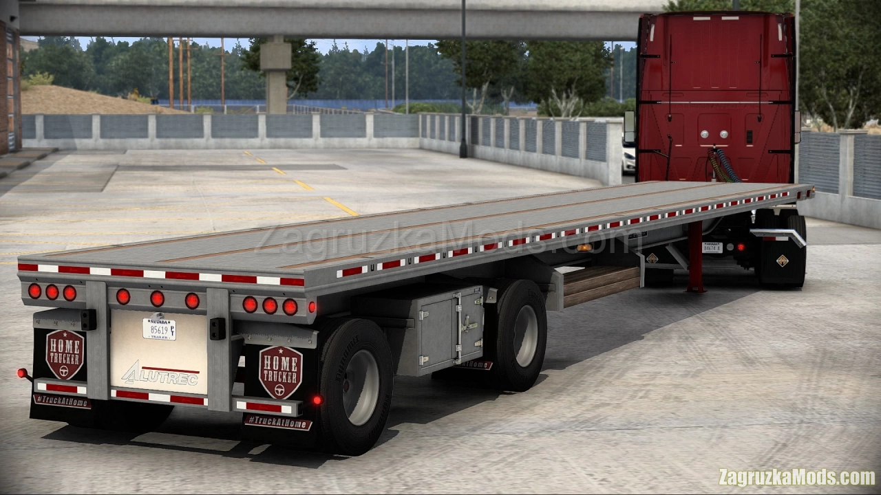 Alutrec Flatbed Trailer v1.1.5 by Smarty (1.44.x) for ATS