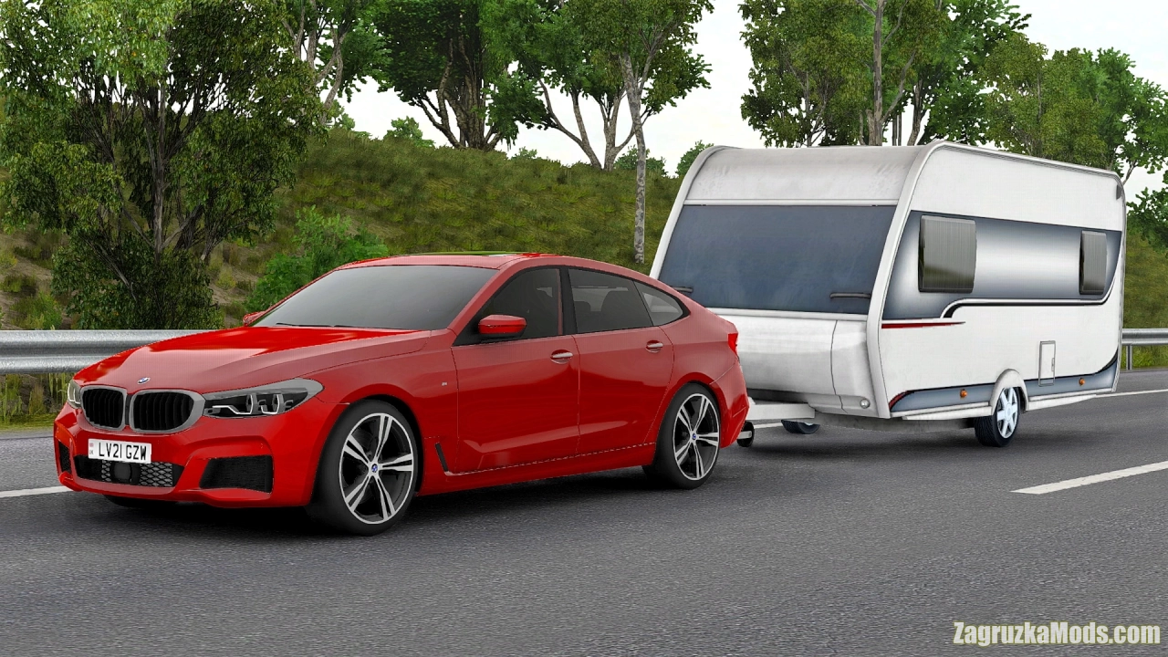 BMW 6-Series GT G32 + Interior v1.7 (1.51.x) for ATS and ETS2