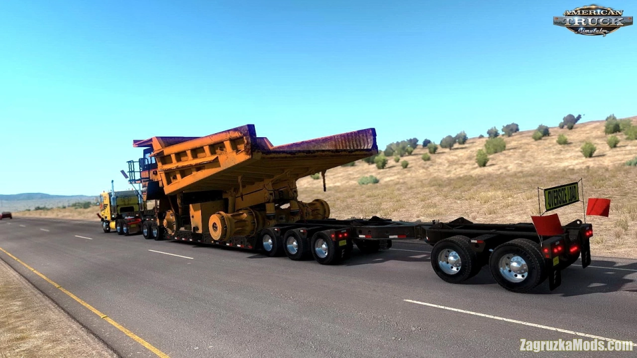 Caterpillar 785C Mining Truck for Heavy Cargo DLC v1.5 (1.45.x) for ATS