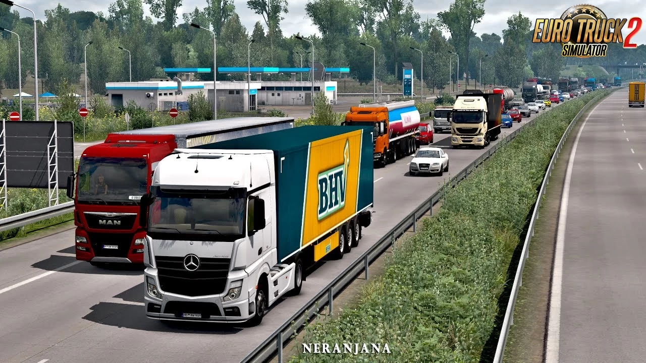 Real Traffic Density and Ratio v1.58 by Cip (1.58.x) for ETS2