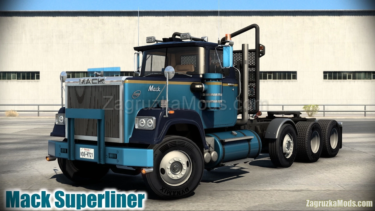 Mack Superliner Truck + Interior v2.7 (1.54.x) for ATS