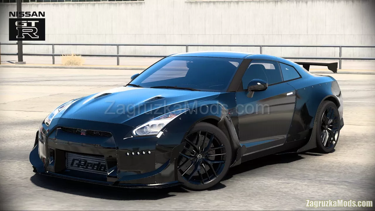 Nissan GTR R35 2017 + Interior v2.7 (1.58.x) for ATS and ETS2