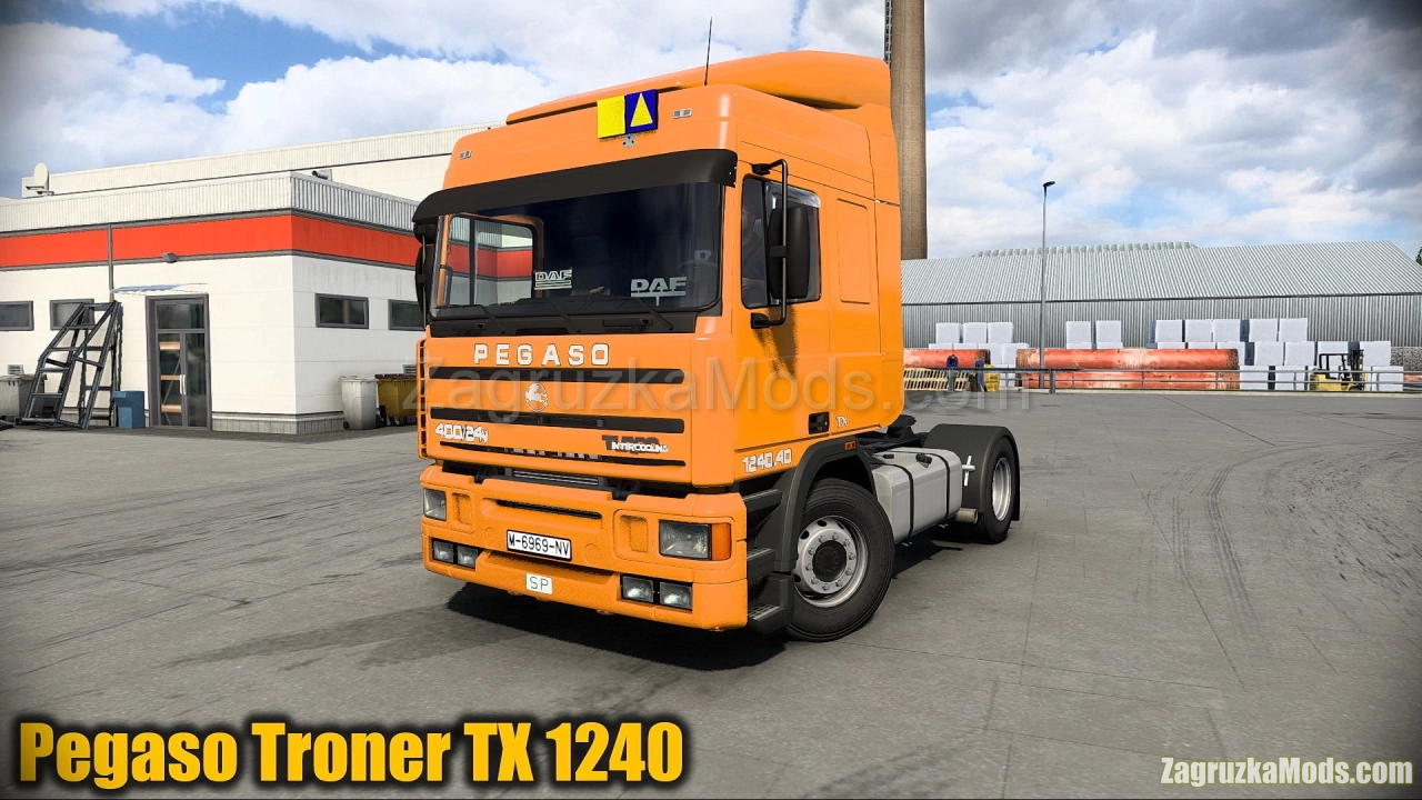 Pegaso Troner TX 1240 + Interior v1.9 (1.55.x) for ETS2