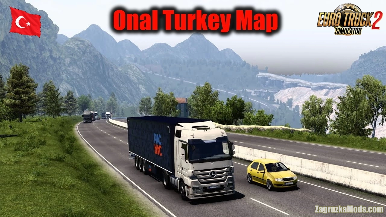 Onal Turkey Map v1.4.4 (1.46.x) for ETS2