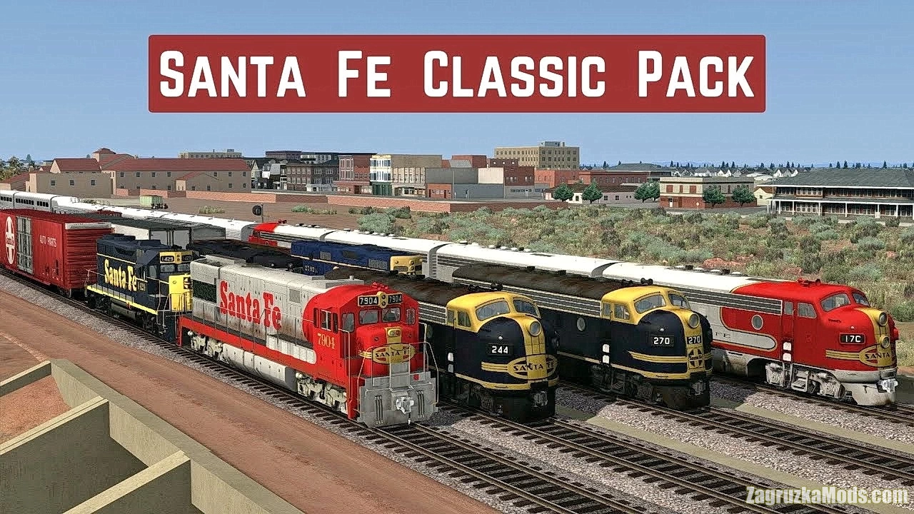 Santa Fe Classic Pack 01 v1.0 for TS 2022