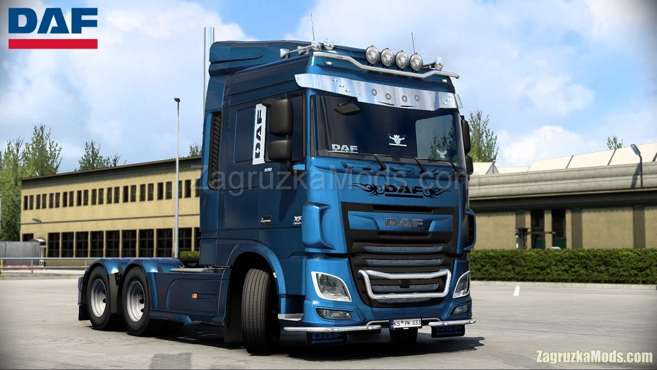 Daf XF Euro 6 Reworked v4.6 by Schumi (1.47.x) for ETS2
