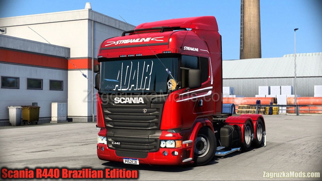 Scania R440 Brazilian Edition Truck v2.0 (1.45.x) for ETS2
