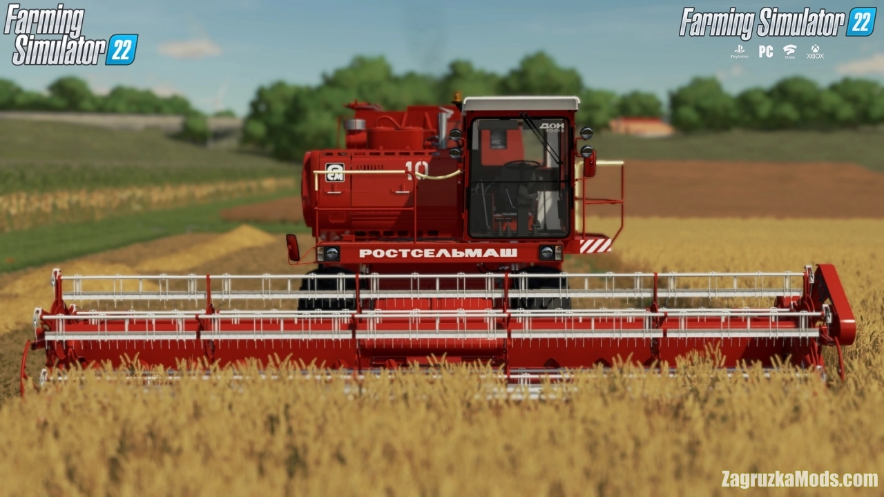 Don 1500 Rostselmash Harvester v1.2.1 for FS22