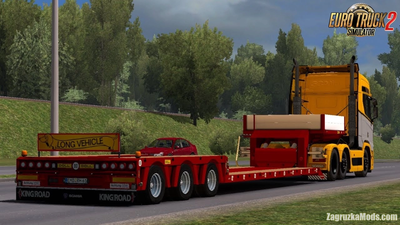 Doll Vario 3 Axle Owned Trailer v8.2 (1.46x) for ETS2