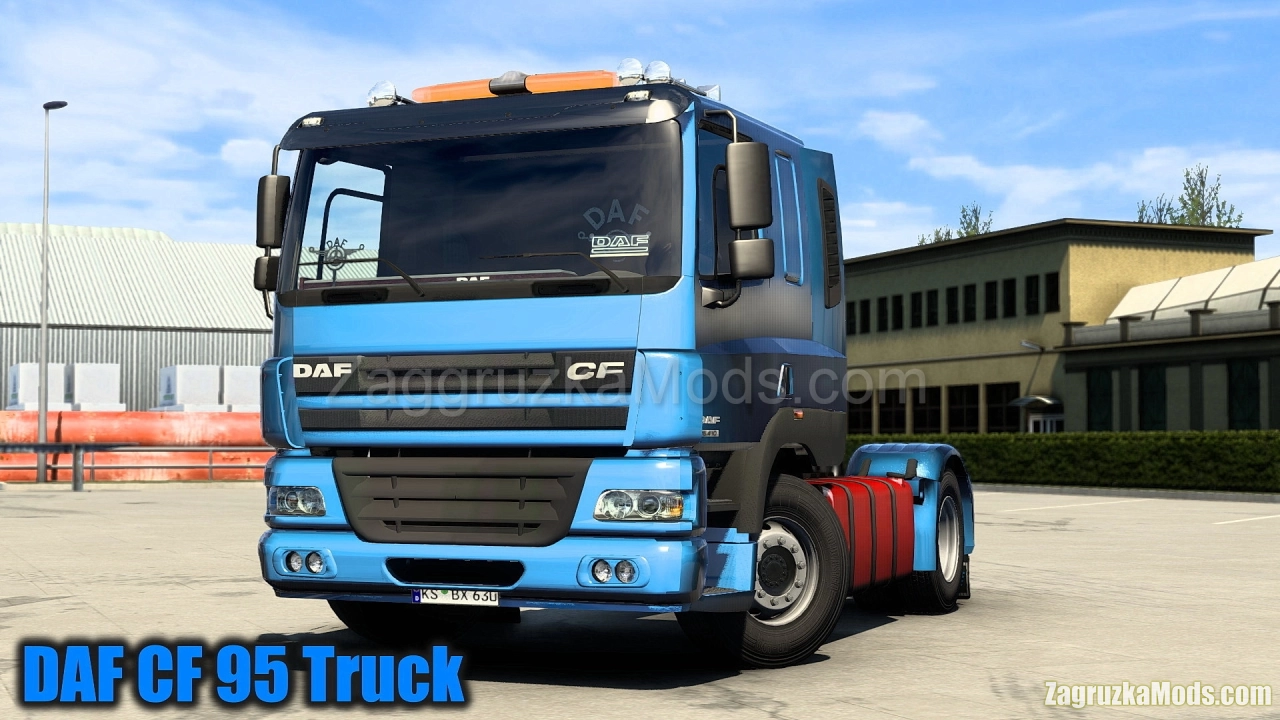DAF CF 95 Brazilian Edition Truck v1.1 (1.45.x) for ETS2