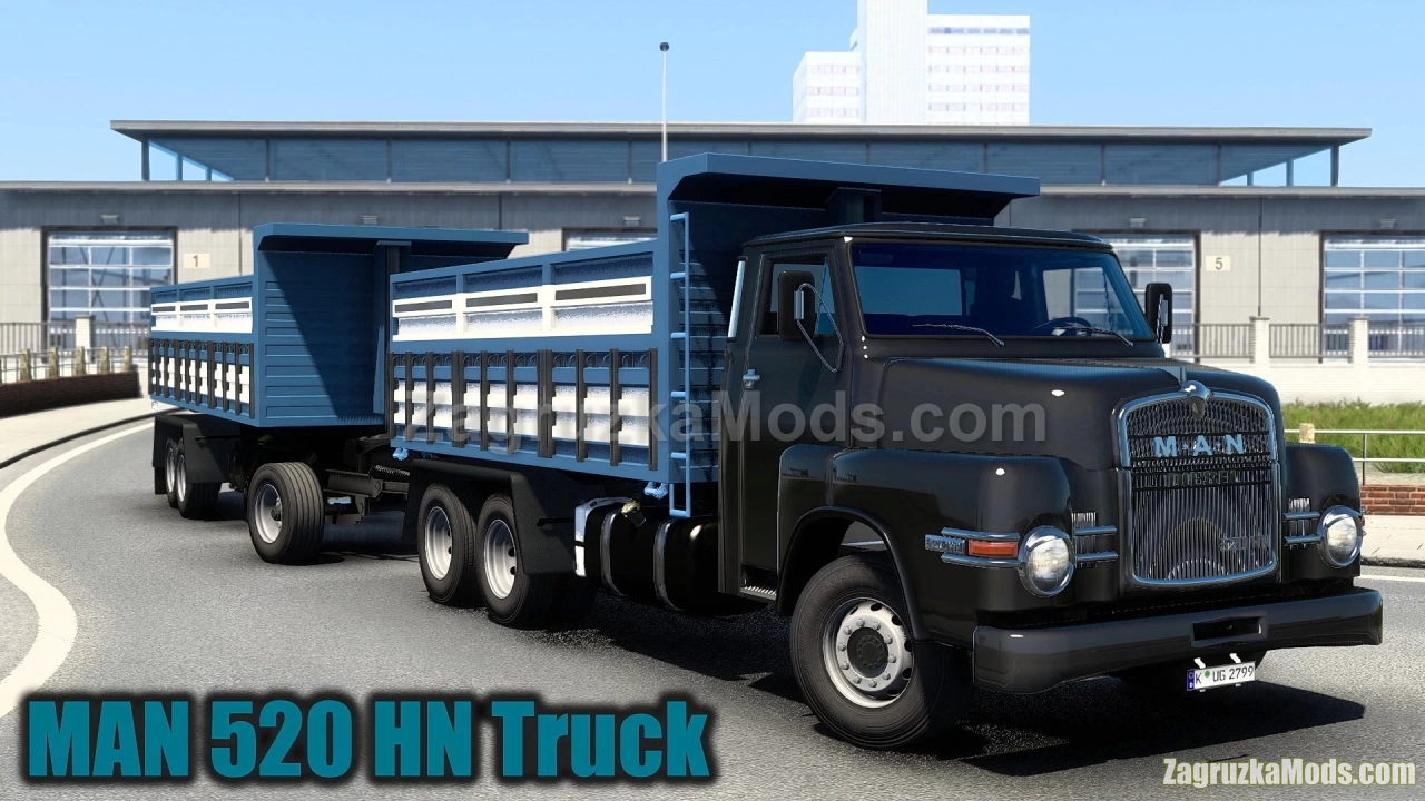 MAN 520 HN Truck + Interior v1.1.3 (1.49.x) for ETS2