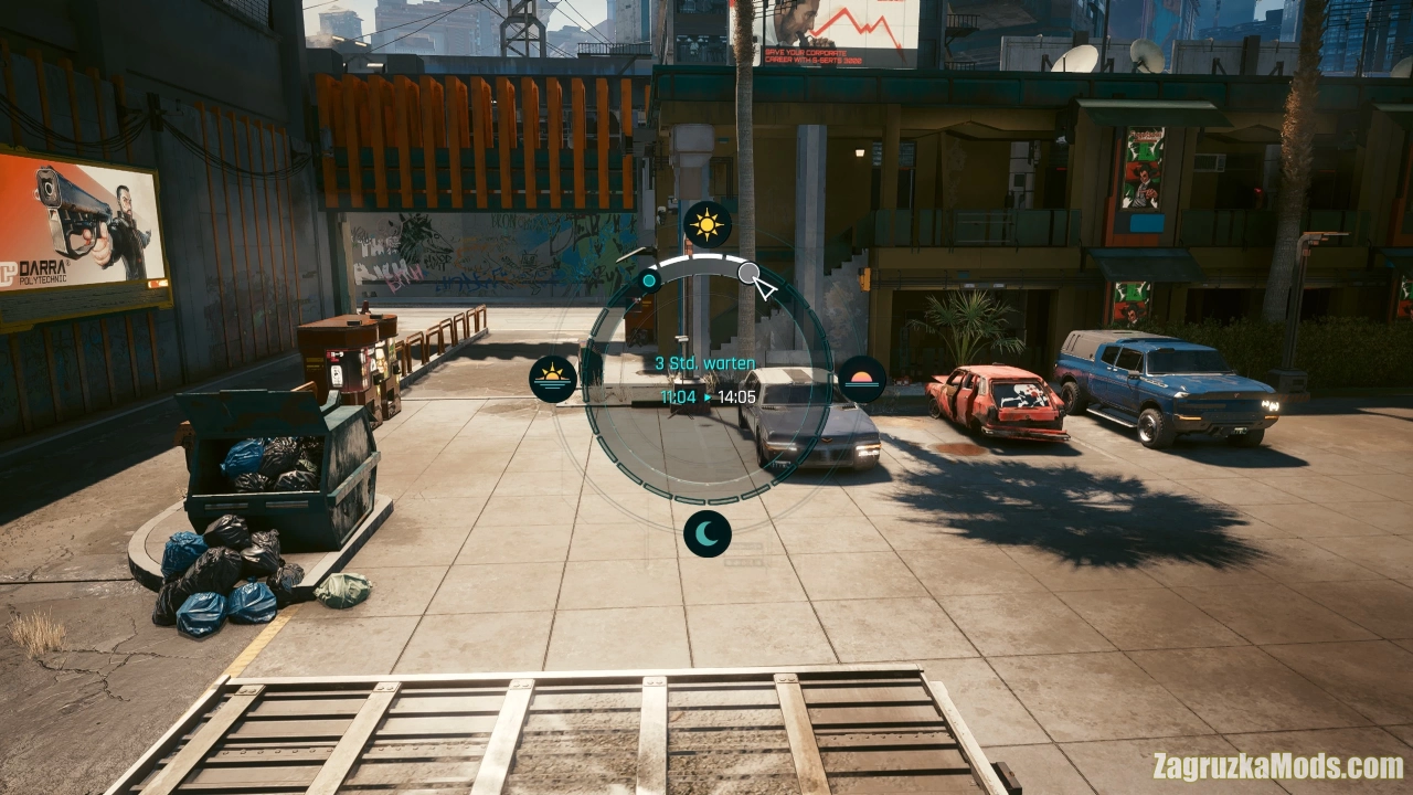 Immersive Timeskip v2.1 for Cyberpunk 2077 Immersive Timeskip v2.1 for Cyberpunk 2077