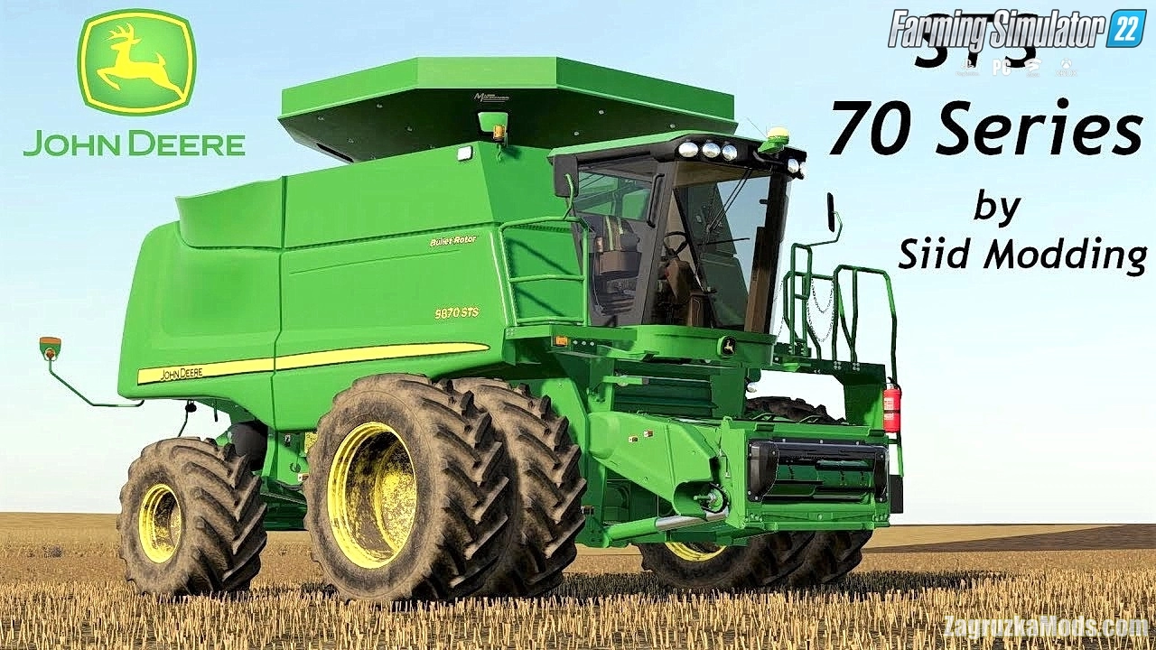 John Deere STS 70 Series Combine v1.0 for FS22