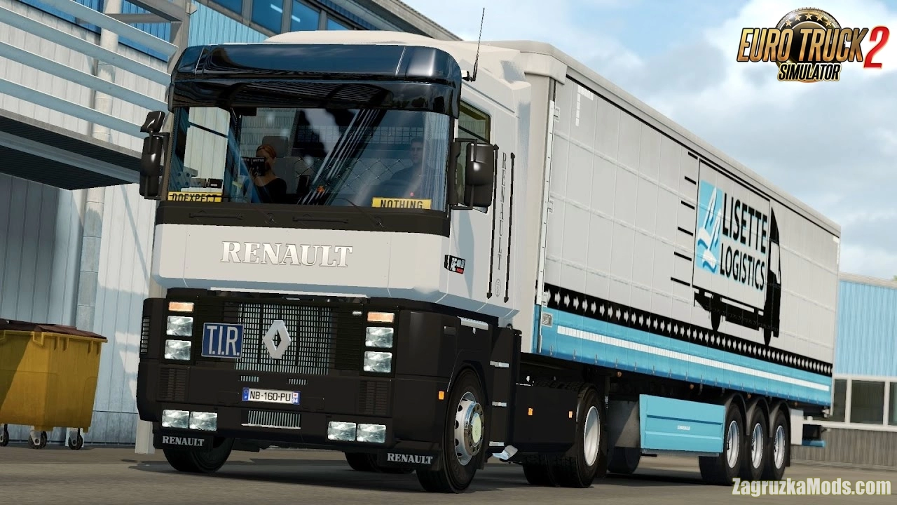 Renault AE Magnum + Interior v2.0 (1.45.x) for ETS2