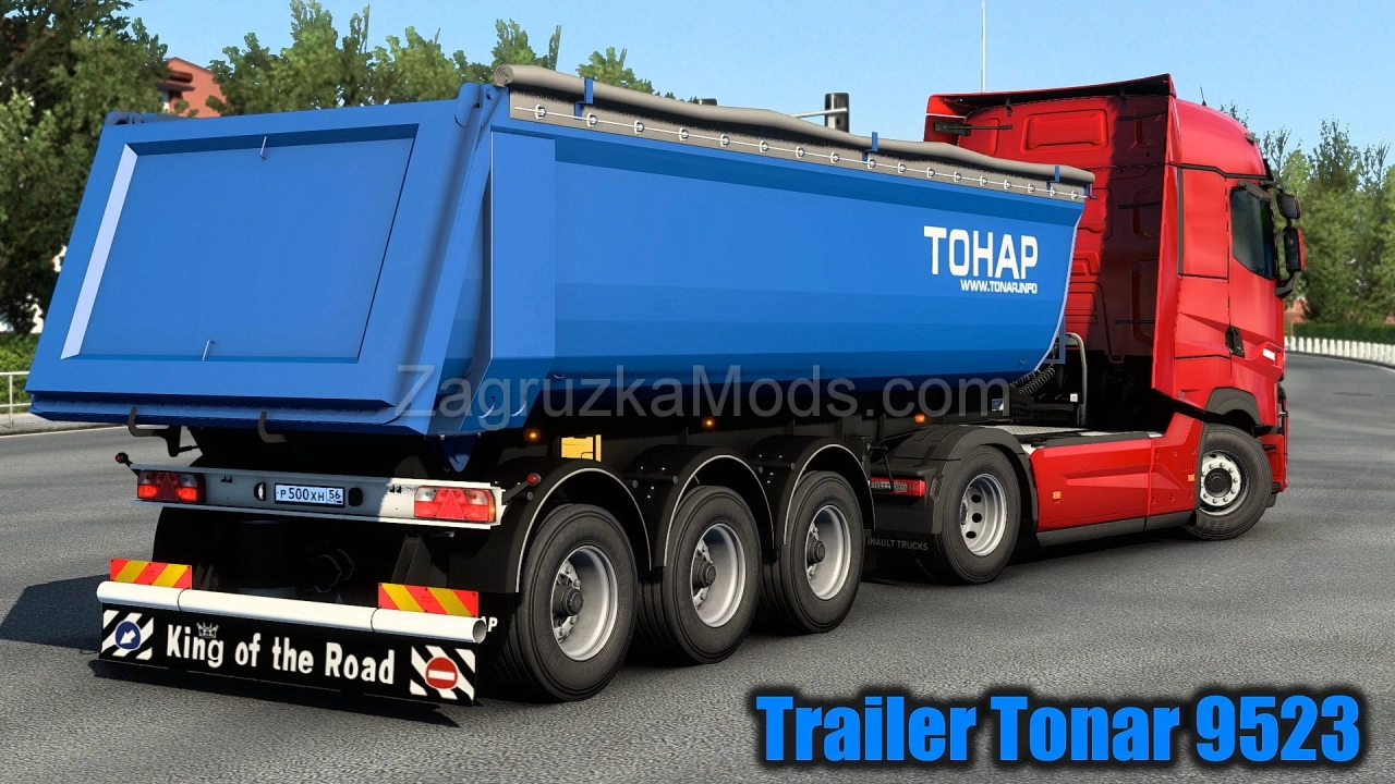 Trailer Tonar 9523 v2.0 (1.46.x) for ETS2