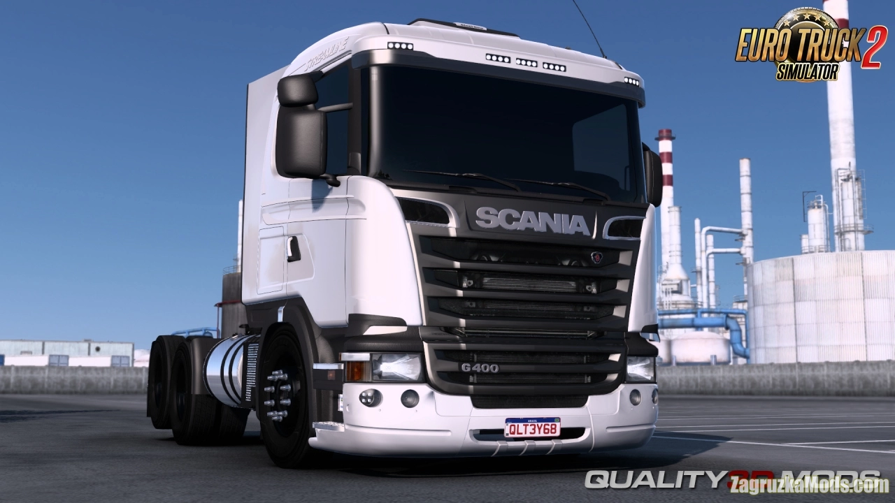 Scania Streamline G400 + Interior v1.4 (1.50.x) for ETS2