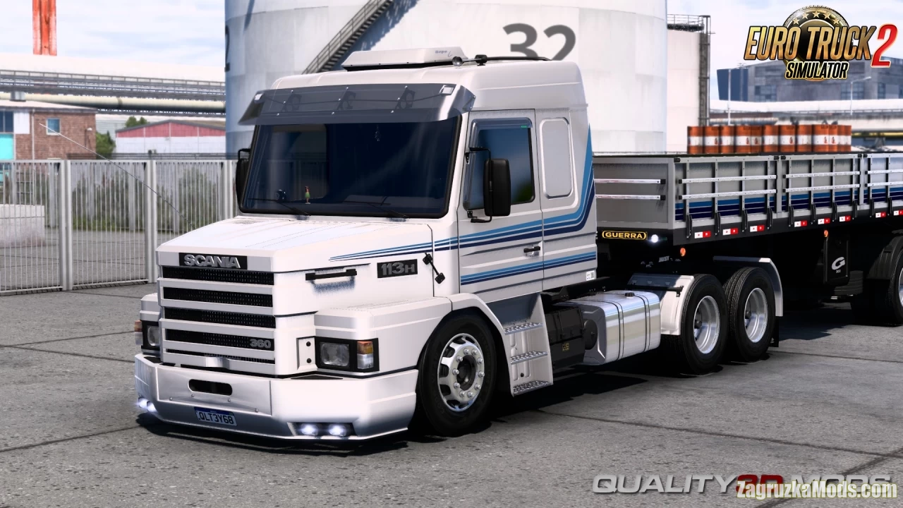 Scania 113H Topline Truck v1.6 (1.50.x) for ETS2