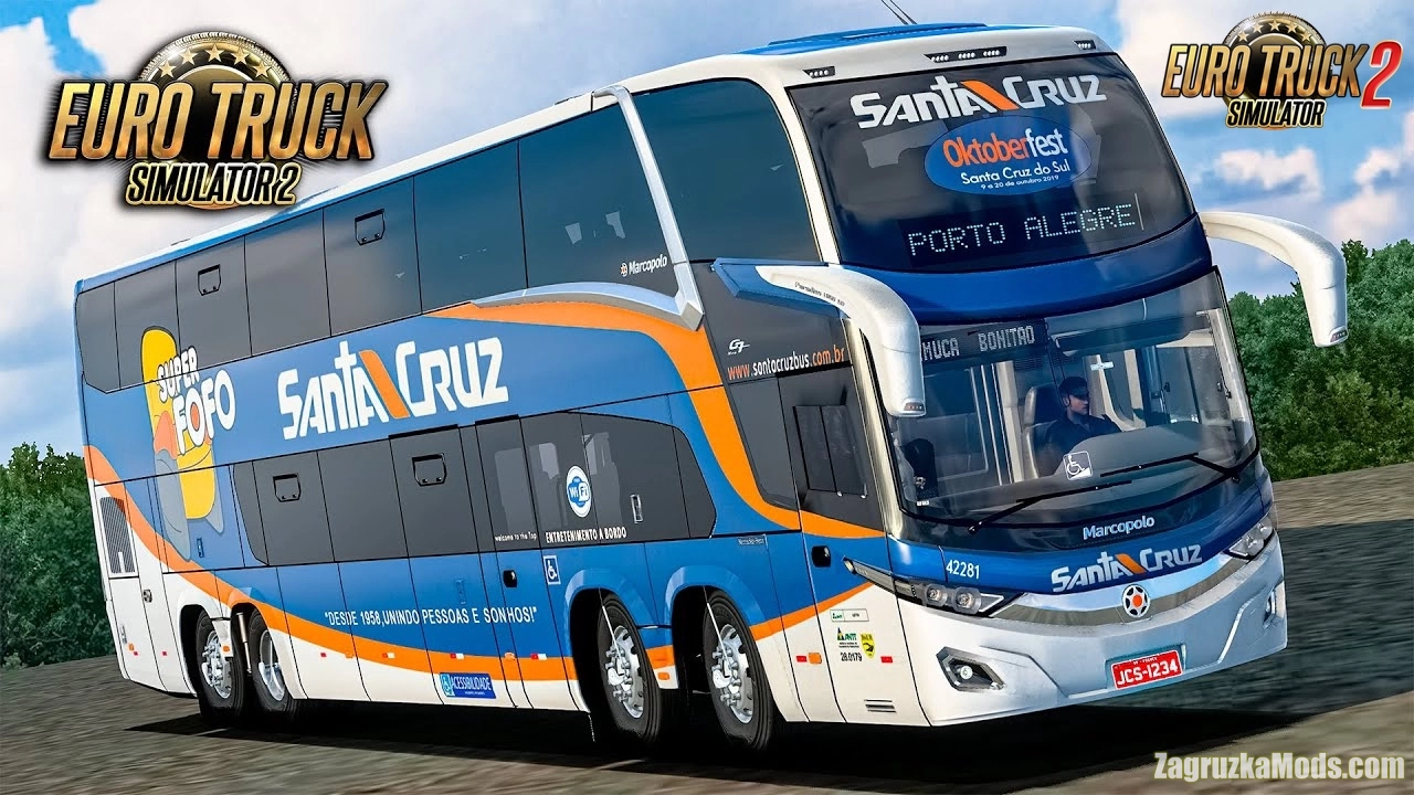 Marcopolo Paradiso G7 1800 DD 8x2 v2.0 (1.45.x) for ETS2