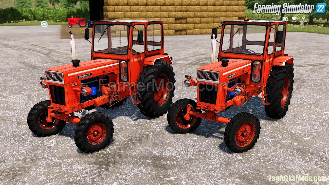 Universal UTB 650 Orange Tractor v1.0 for FS22