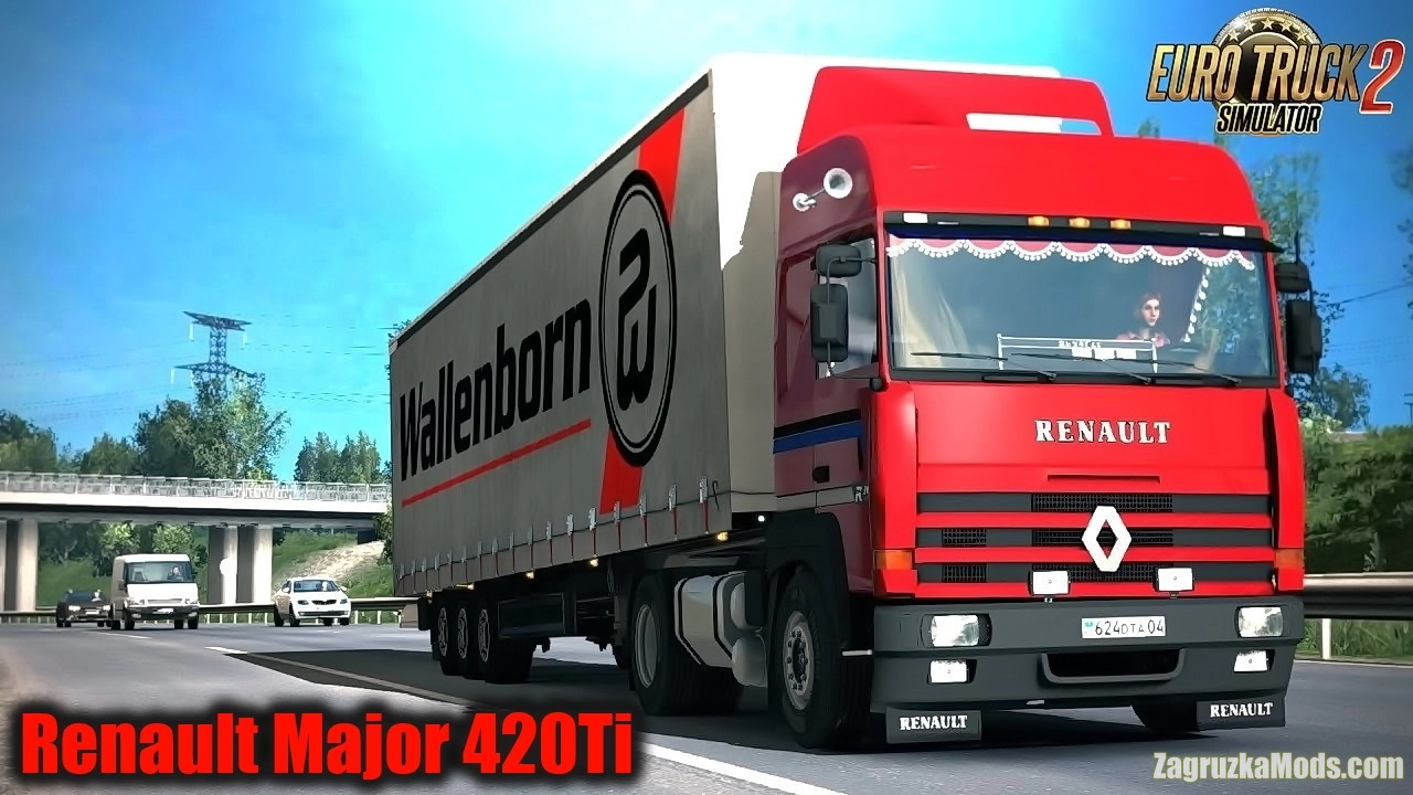 Renault Major 420Ti + Interior v1.6 (1.46.x) for ETS2