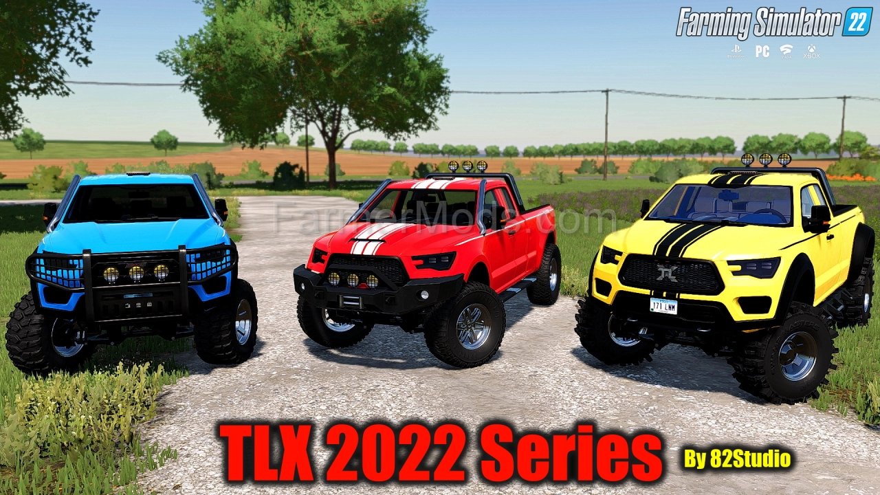TLX 2022 Series v1.0 By 82Studio for FS22