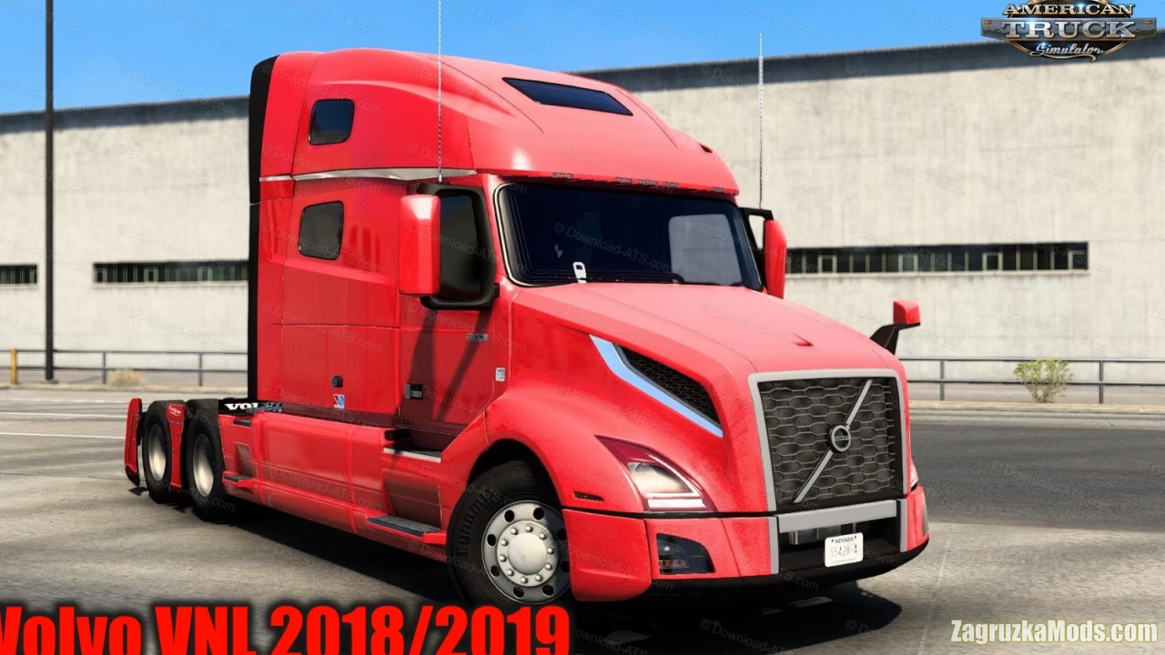 Volvo VNL 2019 + Interior v2.34 by galimim (1.46.x) for ATS