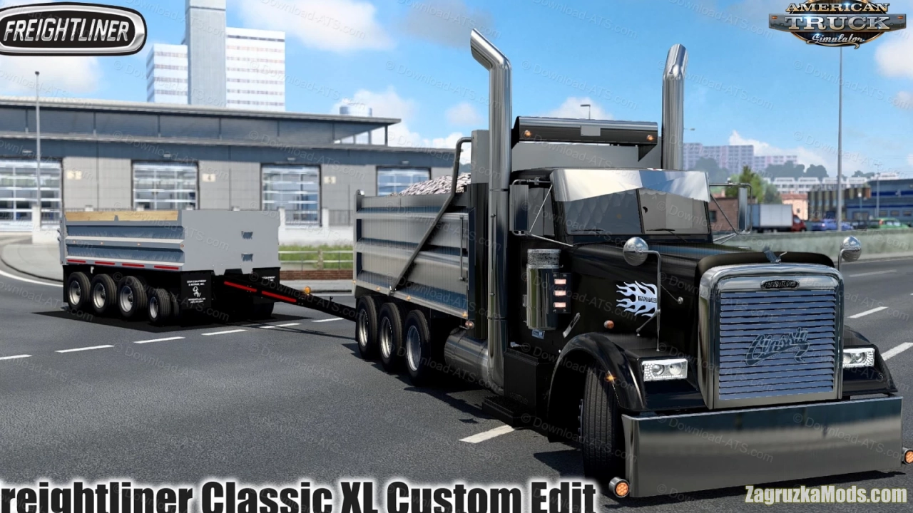 Freightliner Classic XL Custom v1.8 by ReneNate (1.48.x) for ATS