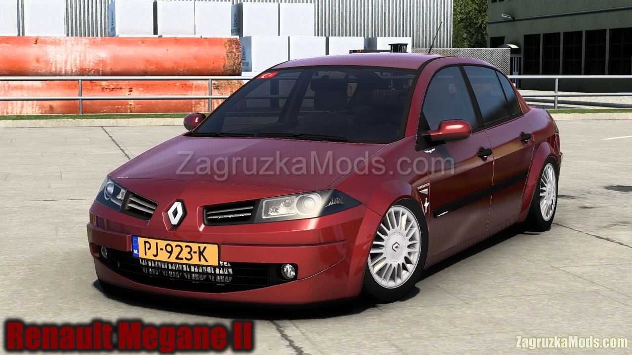 Renault Megane II + Interior v1.8 (1.48.x) for ATS and ETS2