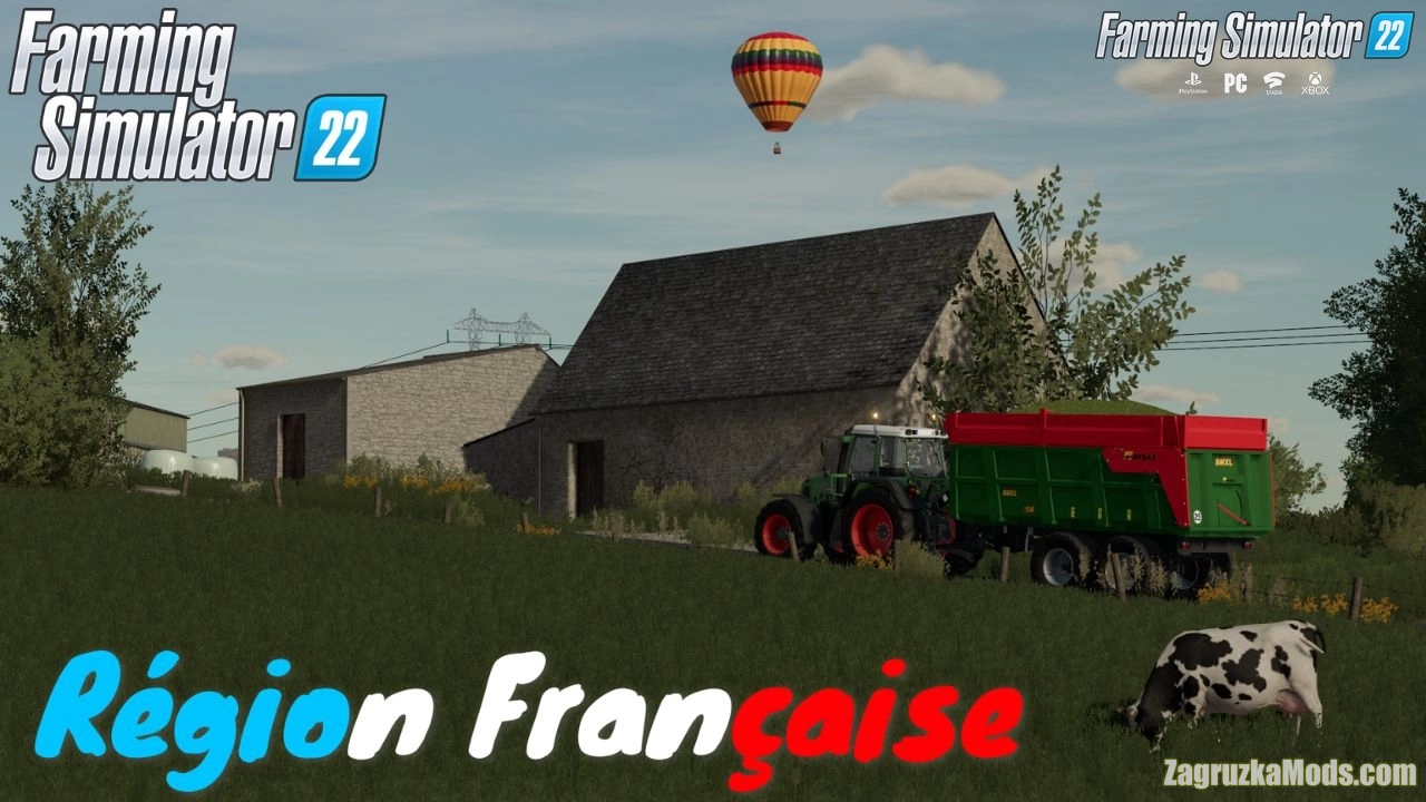 Region Francaise Map v1.2.1 for FS22