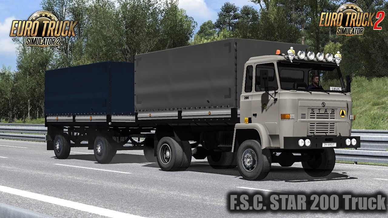 F.S.C. STAR 200 Truck v2.5 By Ekualizer (1.45.x) for ETS2
