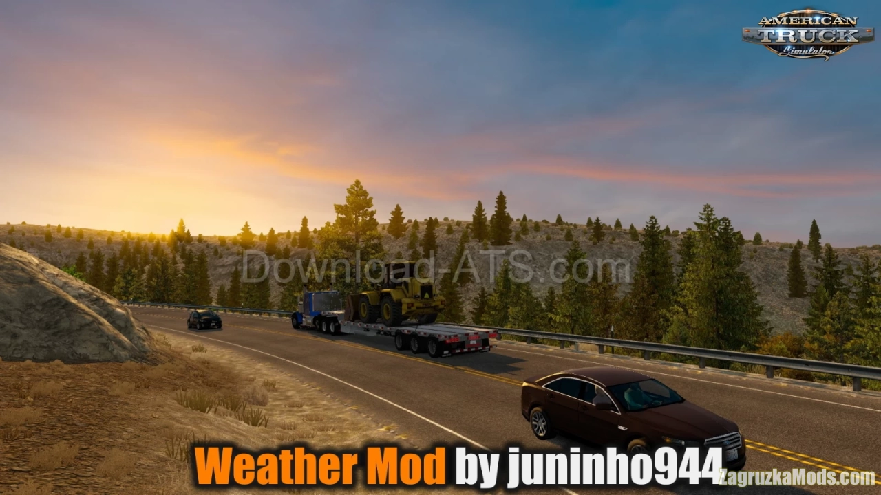 Weather Mod v3.6 by juninho944 (1.58.x) for ATS