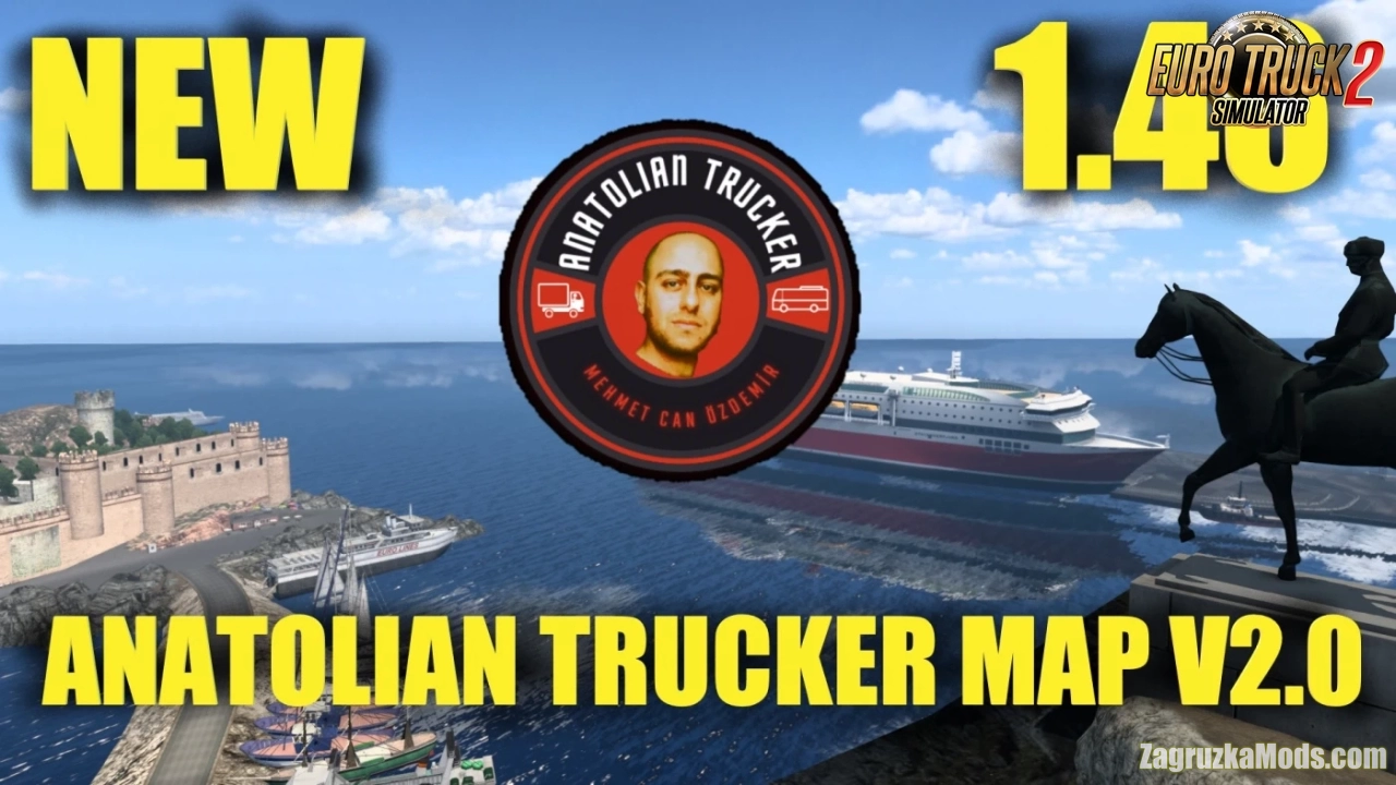Anatolian Trucker Map v4.0 (1.50.x) for ETS2
