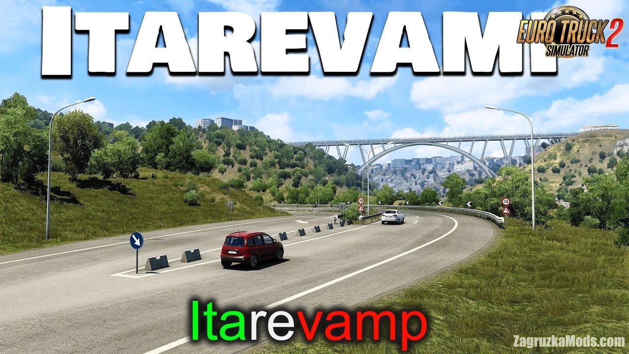Itarevamp Map v1.1a (1.50.x) for ETS2