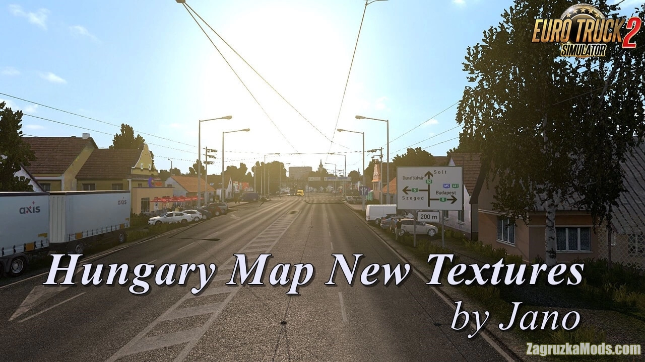 Hungary Map New Textures v1.0.6 by Jano (1.46.x) for ETS2