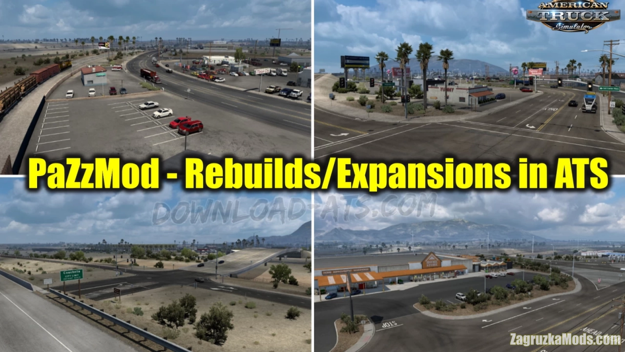PaZzMod - Rebuilds/Expansions in ATS v1.4.07 (1.46.x) for ATS