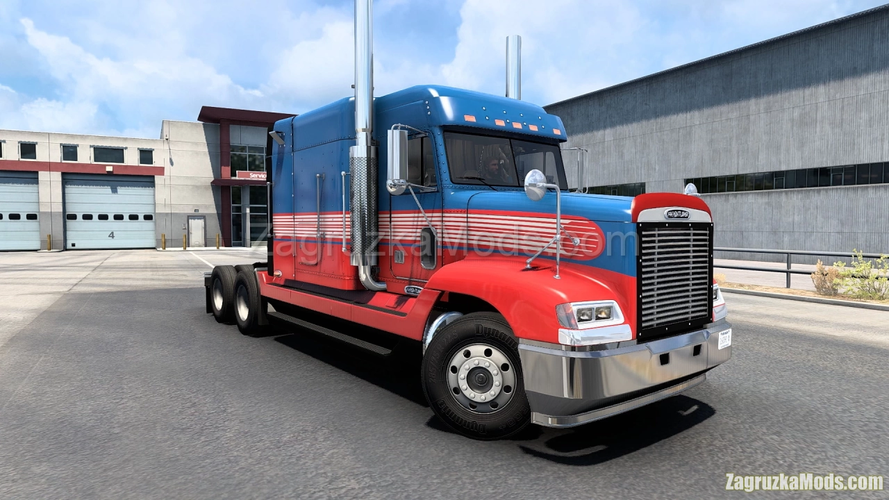 Freightliner FLD Truck v2.8 by odd_fellow (1.47.x) for ATS