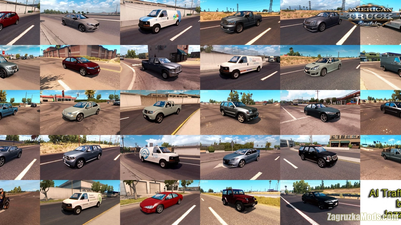 AI Traffic Pack v14.9 by Jazzycat (1.46.x) for ATS