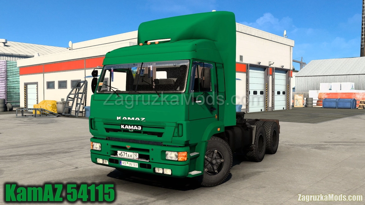 KamAZ 54115 + Interior v4.2 (1.50.x) for ETS2