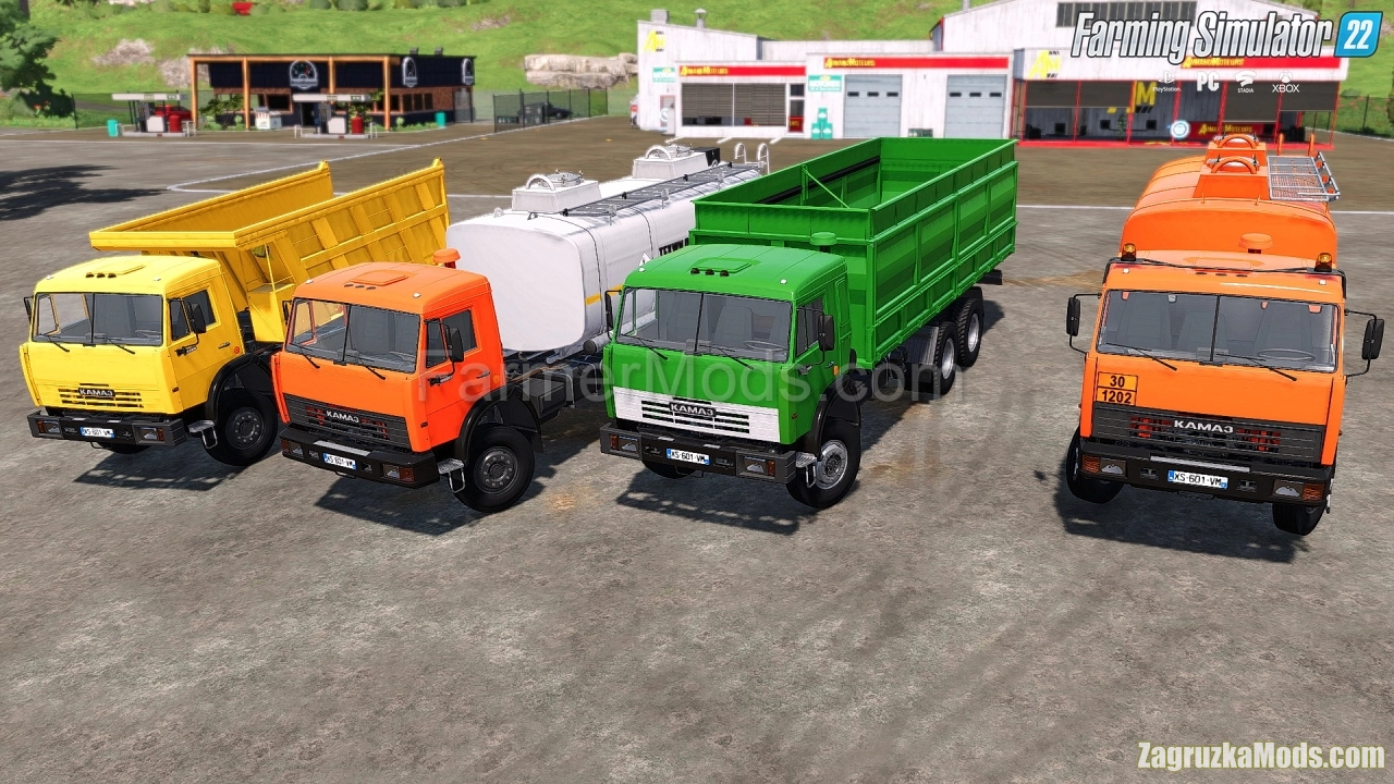 KamAZ-65111N/53228 Truck v1.0 for FS22