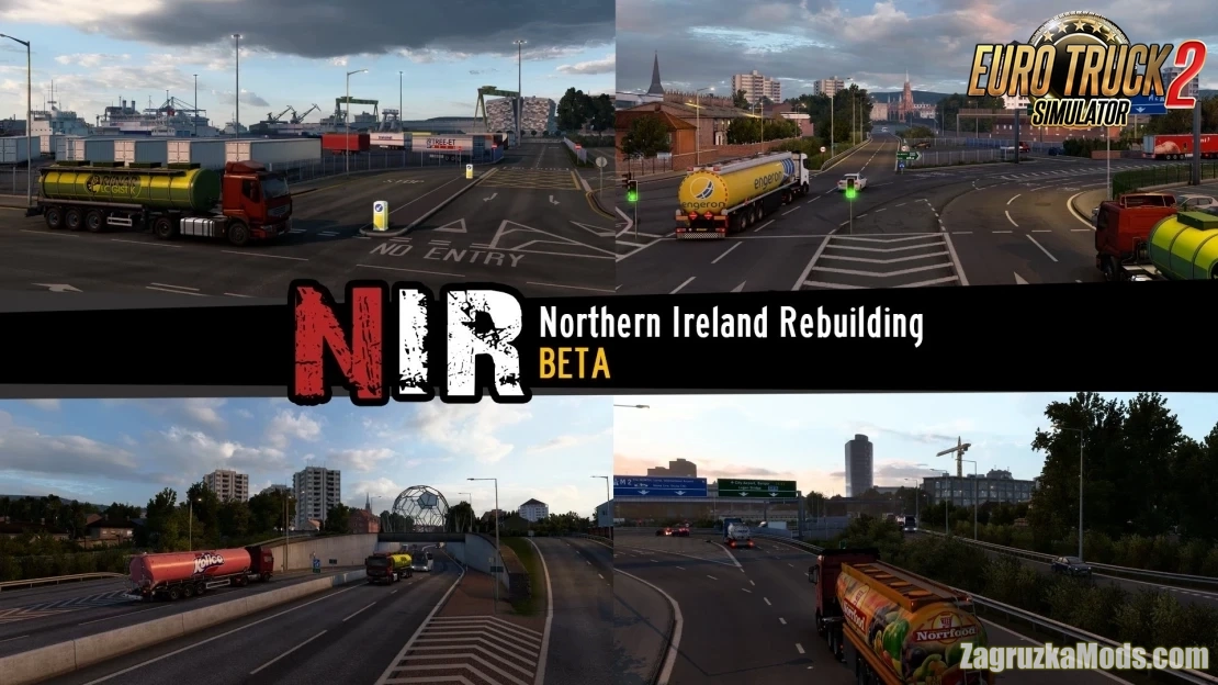 Northern Ireland Rebuilding (NIR) v0.4 (1.46.x) for ETS2