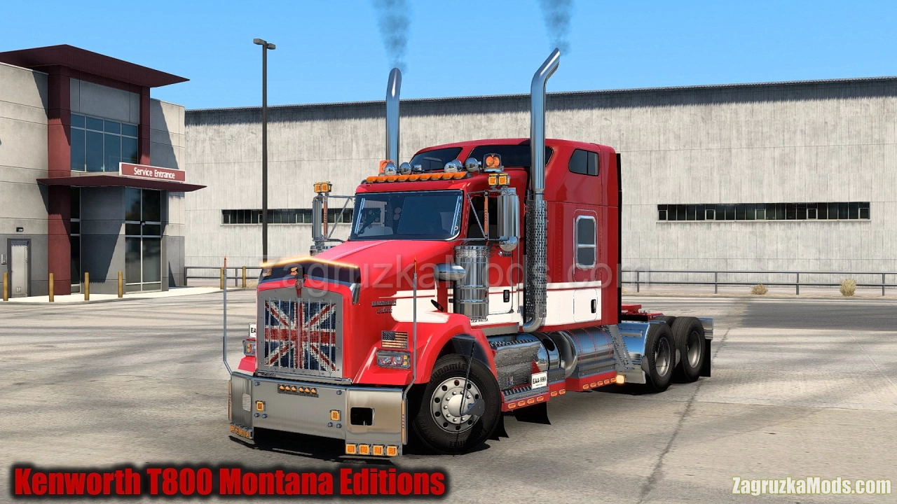 Kenworth T800 Montana Edition v1.0 (1.46.x) for ATS