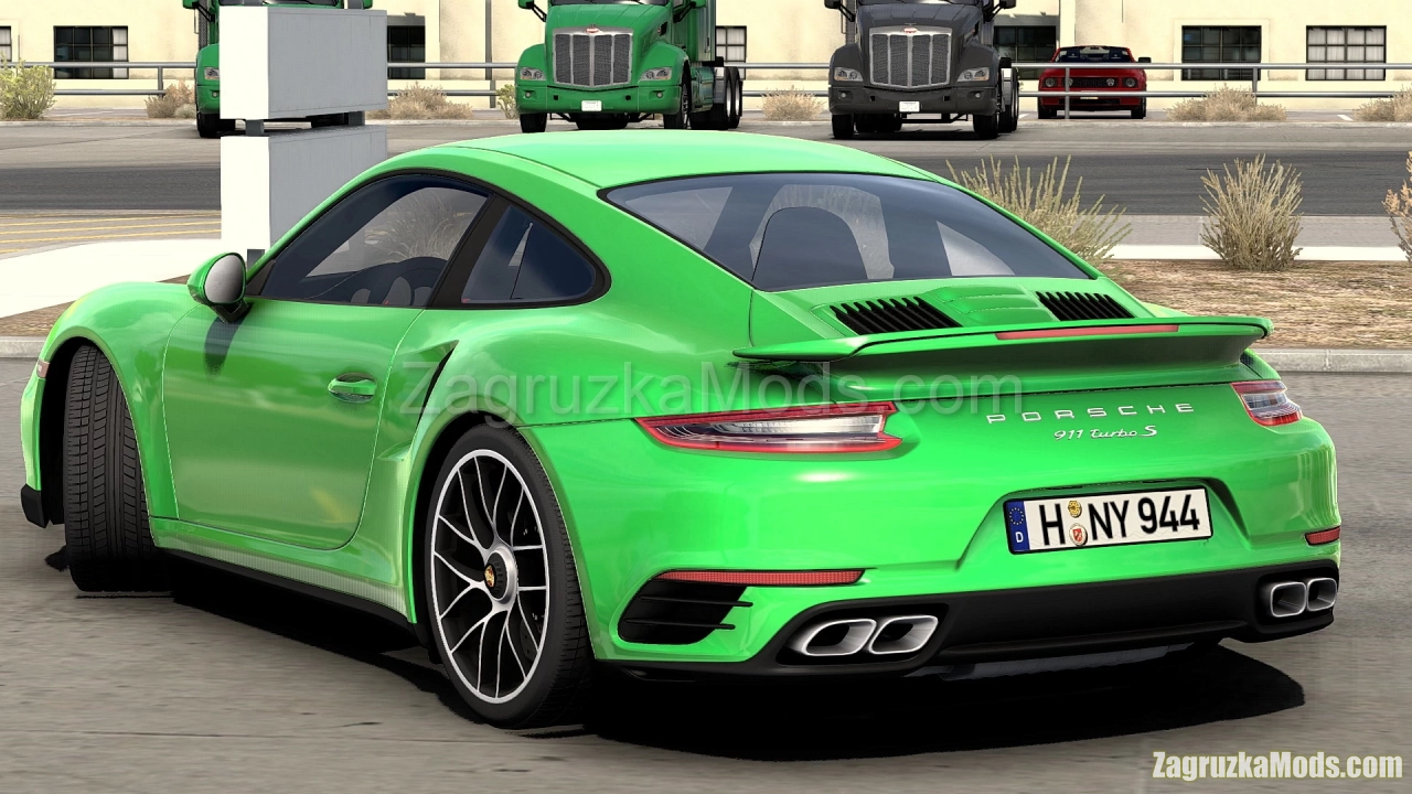 Porsche 911 Turbo S 2016 v1.3 (1.46.x) for ATS and ETS2